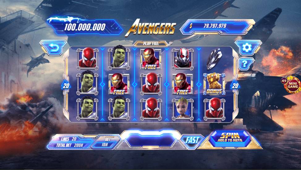 game nổ hũ avengers