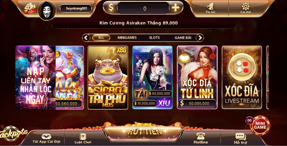 game nổ hũ Thần Thú 4