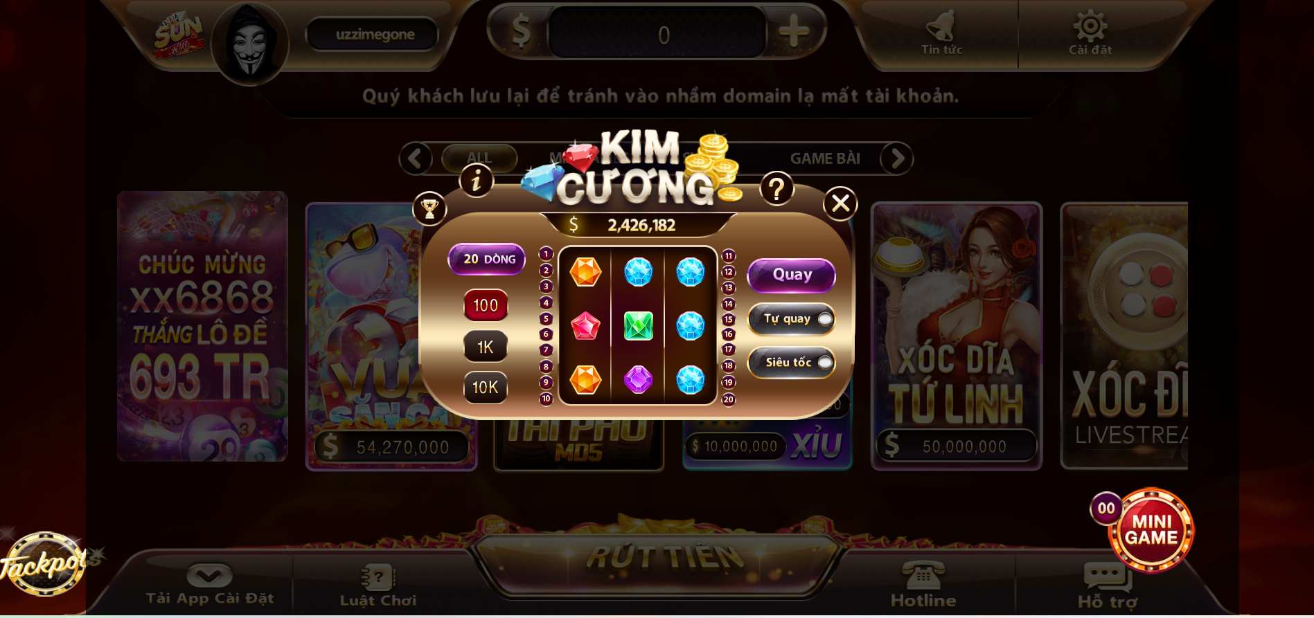 game xếp Kim Cương